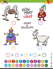 Image showing maths activity for kids