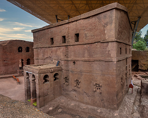 Image showing House of the Cross church, Lalibela, Ethiopia, Africa