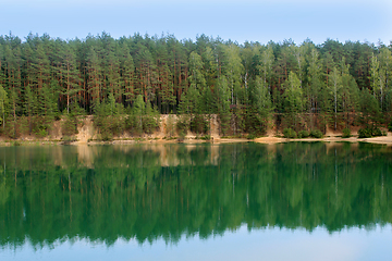Image showing lake in the forest