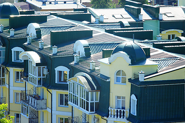 Image showing modern and new houses