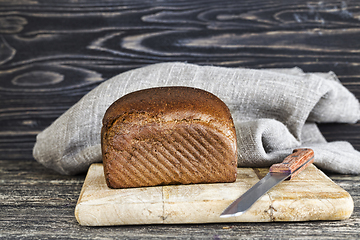 Image showing rye flour bread