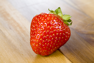 Image showing red ripe strawberries