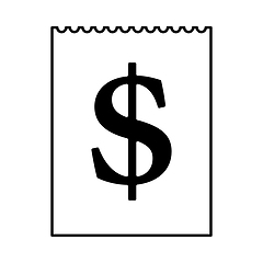 Image showing Dollar Calendar Icon