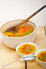 Image showing Syrian barley broth soup Aleppo style