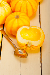 Image showing fresh yellow pumpkin