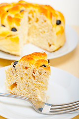 Image showing blueberry bread cake dessert