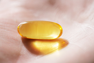 Image showing Omega3 capsule