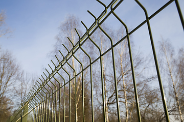 Image showing part of the metal lattice