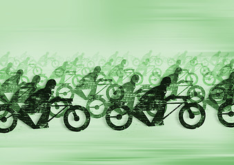 Image showing Motorcycle race