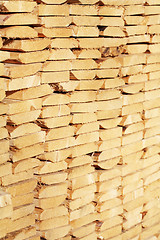 Image showing Rough timber