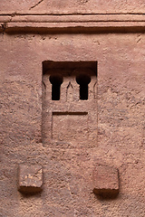 Image showing House of the Cross church, Lalibela, Ethiopia, Africa