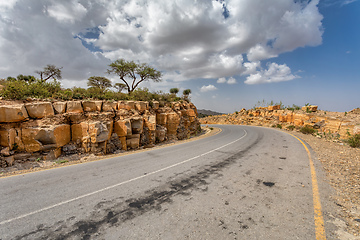 Image showing Ethiopian landscape, Ethiopia, Africa wilderness