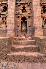 Image showing House of the Cross church, Lalibela, Ethiopia, Africa