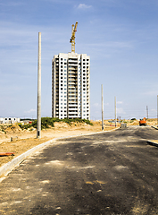 Image showing site of construction