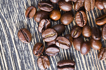 Image showing brown freshly roasted coffee