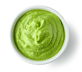 Image showing green vegetable puree