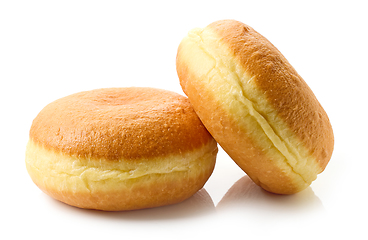 Image showing freshly baked jelly donuts