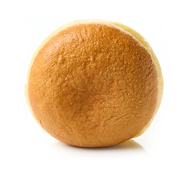 Image showing freshly baked jelly donut