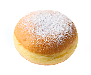 Image showing freshly baked jelly donut