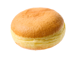 Image showing freshly baked jelly donut