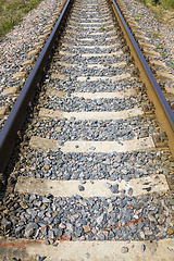 Image showing old railroad