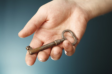 Image showing Old key