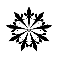 Image showing Snowflake Icon