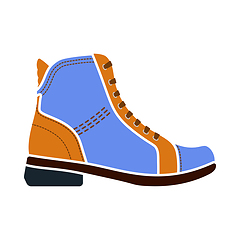 Image showing Woman Boot Icon