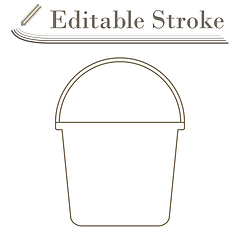 Image showing Bucket Icon