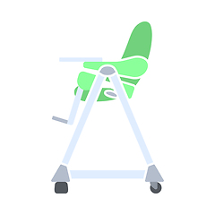 Image showing Baby High Chair Icon