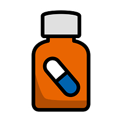 Image showing Pills Bottle Icon