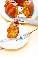 Image showing chestnut cake bread dessert