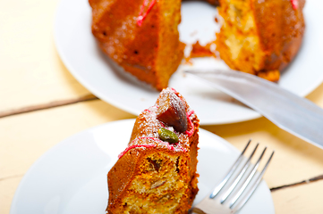 Image showing chestnut cake bread dessert