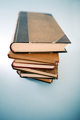 Image showing Book pile