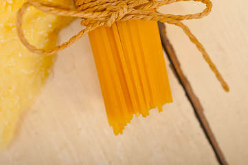 Image showing Italian pasta basic food ingredients