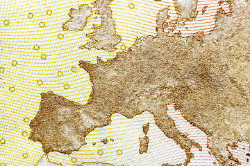 Image showing reverse of the European cash