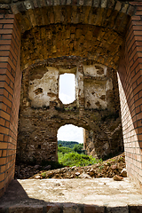 Image showing ruins of a fortress in Europe