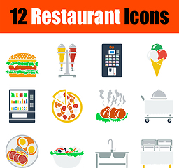 Image showing Restaurant Icon Set