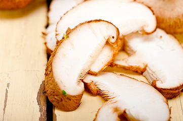 Image showing shiitake mushrooms