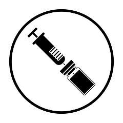 Image showing Covid Vaccine Icon