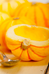 Image showing fresh yellow pumpkin