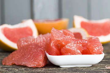 Image showing red grapefruit