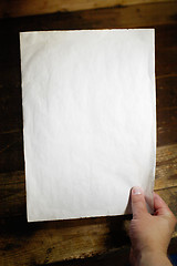 Image showing Blank paper