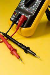 Image showing Digital multimeter probes