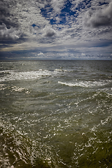 Image showing sandy beach sea