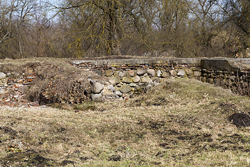 Image showing ruins of a fortress or castle