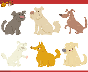 Image showing happy dogs cartoon characters