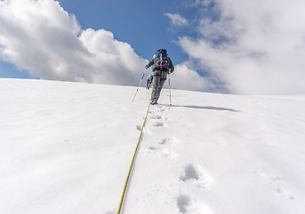 Image showing Mountain adventure in Tyrol Alps