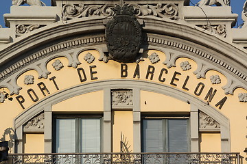 Image showing Port de Barcelona