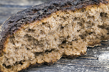 Image showing dark bread